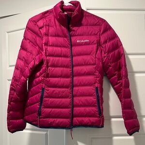 Columbia Women's Fuchsia Puffer Jacket